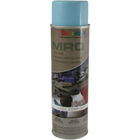 SEYMOUR MIDWEST 20 oz MRO Industrial High Solids Spray Paint, Light Blue, 6PK SE441323